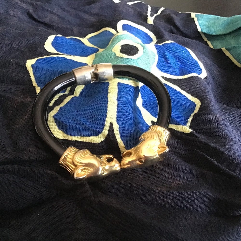 Panther snap bracelet